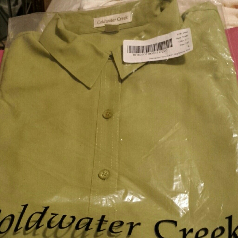Coldwater Creek NIP Long Sleeve Blouse - Picture 4 of 4